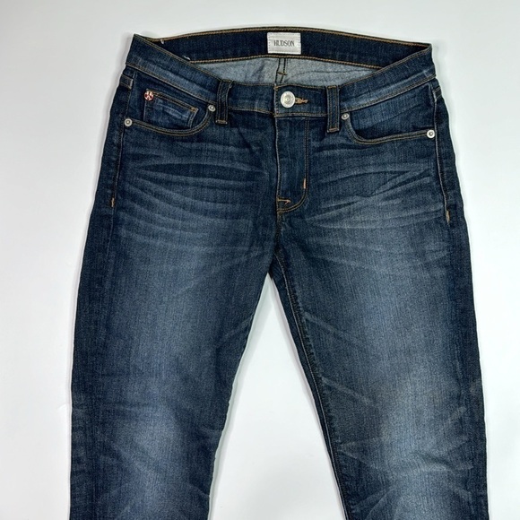 Hudson Ankle Krista Super Skinny Raw Hem Jeans Size 27 - Picture 2 of 12
